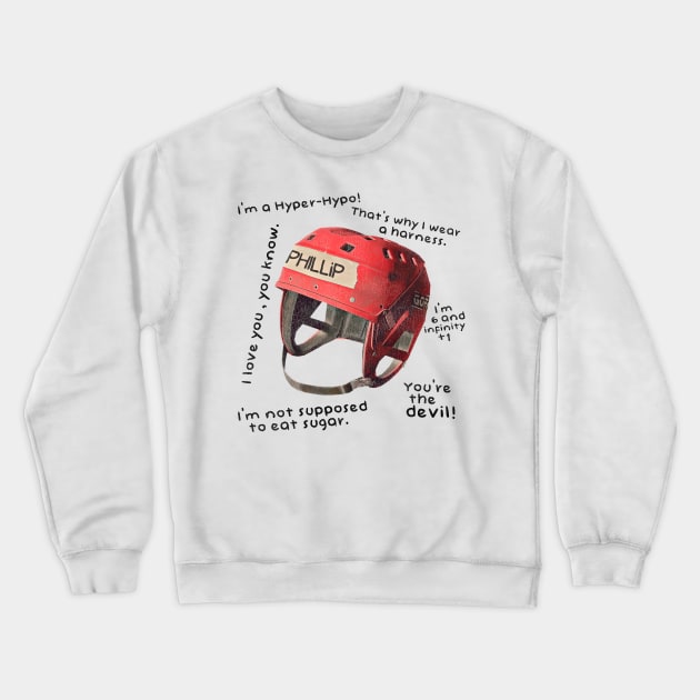 Phillip the Hyper-Hypo Classic SNL Skit Crewneck Sweatshirt by darklordpug